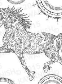 Kleurplaat Paarden Mandala Kleurplaten Van Paarden Mandala 39