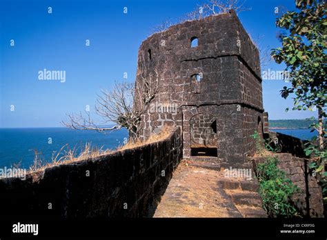 Rajghat Fort At Ganpatipule Or Ganapatipulé Ratnagiri District Konkan