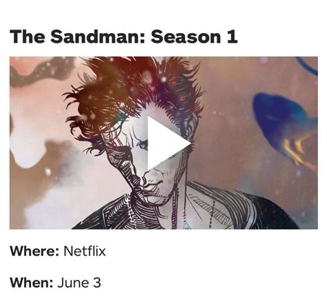 Netflixs THE SANDMAN Is Reportedly Coming On June Rd Via IGN R DCSpoilers