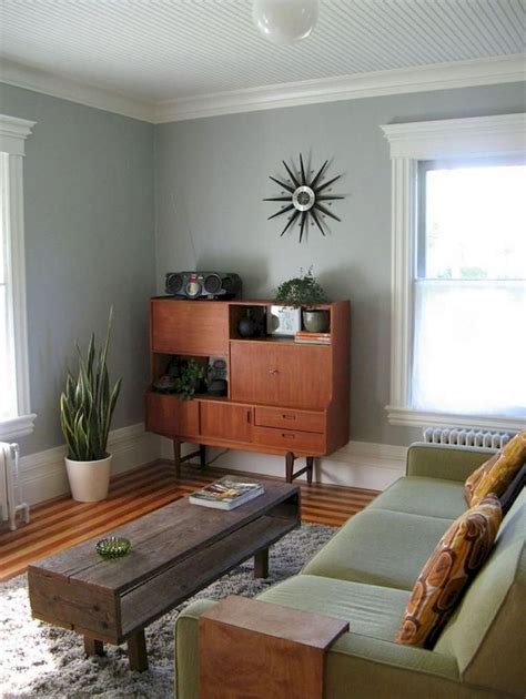 53 Stunning Vintage Mid Century Living Room Decor Ideas Page 45 Of 55