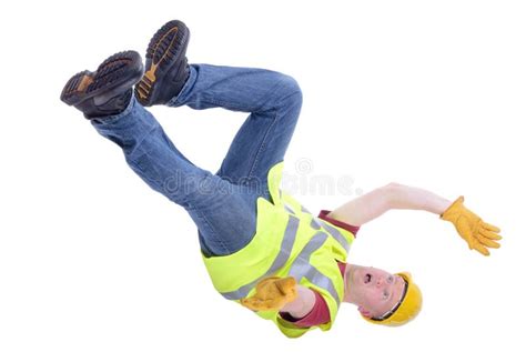 Construction Worker Falling Stock Image Image 30764963