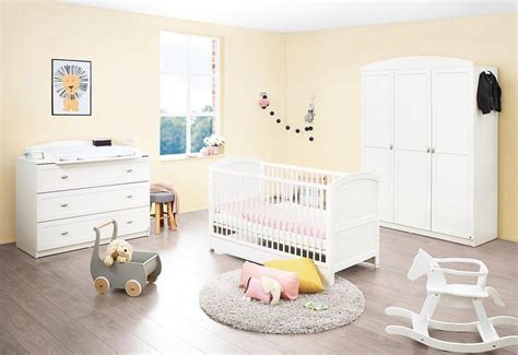 Farbe weiss kinderbett hochbett mit rutsche leiter hochbett spielbett kiefer massiv. Pinolino® Babyzimmer-Komplettset »Laura«, (Set, 3-St ...