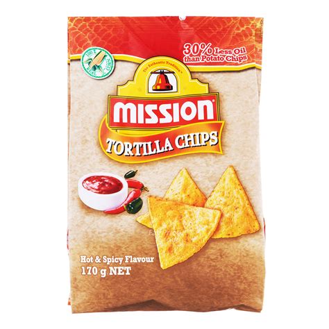 mission tortilla chips hot and spicy ntuc fairprice