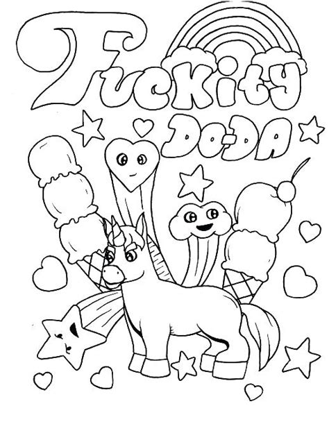 Drug Free Coloring Pages Sketch Coloring Page