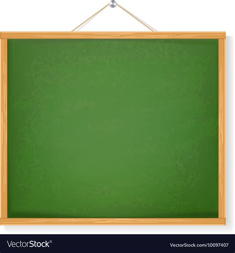 Green Chalkboard Royalty Free Vector Image Vectorstock