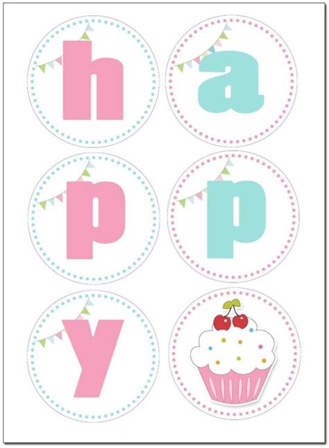 Use this free printable cocomelon birthday banner template to make a vibrant birthday banner for a cocomelon themed birthday party. Cupcake Birthday Party FREE Printables | Printable ...