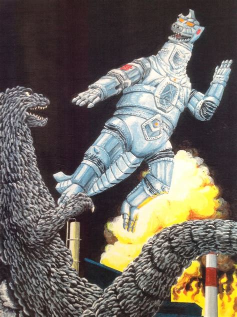 I'll get into it more in the review but right now one of the dooms open up as mechagodzilla 4 activates, his eyes turning red as his jet mounted legs ignite and. 【ゴジラ】"ゴジラ対メカゴジラ" / Illustration by "テルマカベ" [pixiv ...