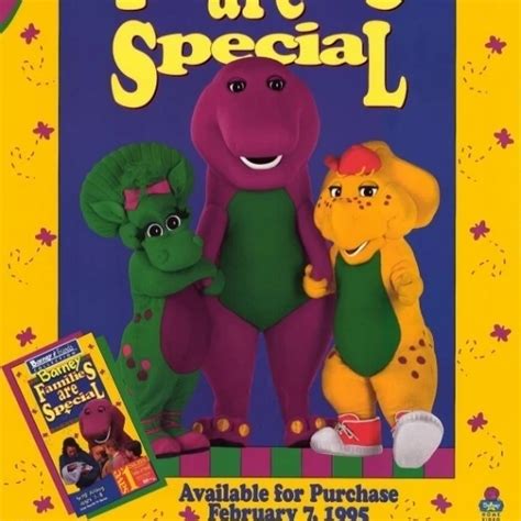 Barney Families Are Special Movie Poster 11 X 17 Plaques And Signs