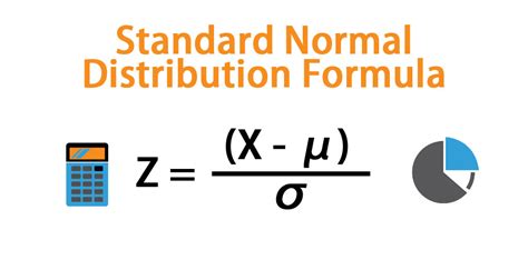 Standard Normal Distribution Formula Calculator Excel Template
