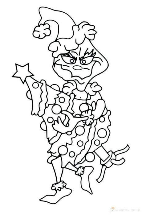 You can download and color them online or at home for free. Printable Grinch Coloring Pages Ideas