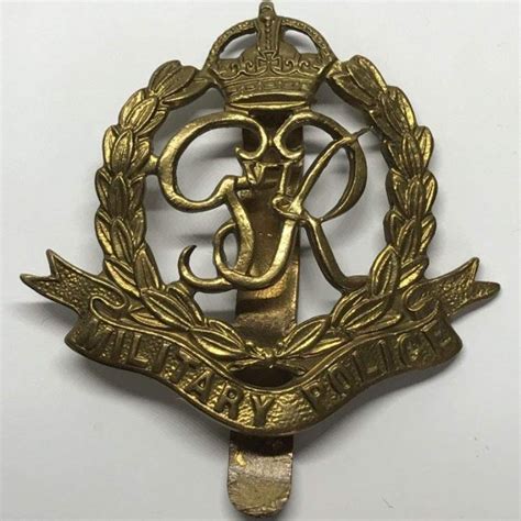 Ww2 Royal Military Police Corps Rmp Cap Badge George Vi