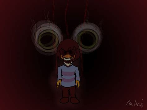 Frisk Opened Their Eyes By Anti114514 On Deviantart