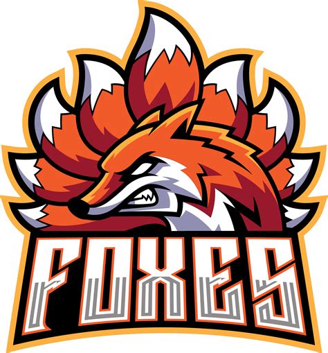 Foxes Sport Mascot Logo Design By Visink Thehungryjpeg