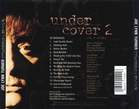 Classic Rock Covers Database Joe Lynn Turner Under Cover 2 1999