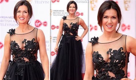 Lost In Space Susanna Reid Gmb Host Risks Nip Slip In Very Saucy Dress As She Exposes Cleavage