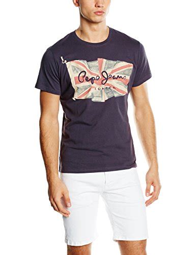 Pepe jeans london pjl tshirt men's 2xl yellow live fast never dierare vintage. Pepe Jeans Pm501854 - T-shirt - Uni - Manches courtes - Homme