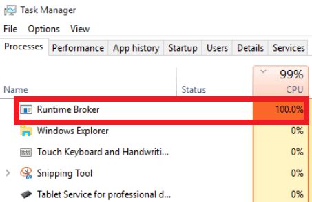 Owing to its small size, a runt in a litter faces obvious disadvantage. Fix Runtime Broker 100% CPU Problem (Miner Virus/Error)
