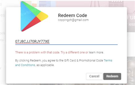 We did not find results for: Error Redeeming Google Play code: How to solve the problem on mobile - Techidence