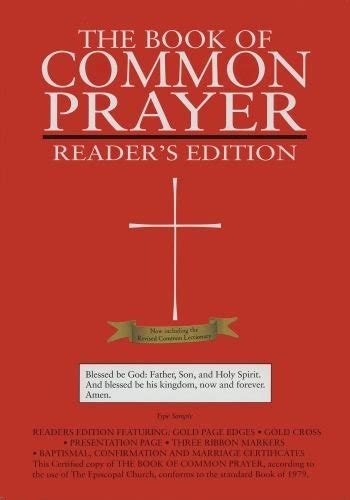 1979 Book Of Common Prayer Readers Edition Burgundy