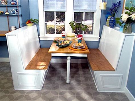 Ideally, items should be displayed at counter height (36 inches) or slightly higher. Dining Booth Table Video | DIY