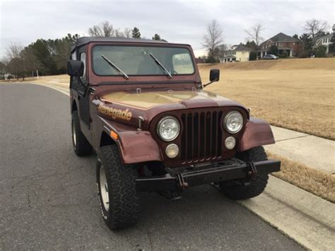1976 Jeep Cj7 Renegade For Sale Photos Technical Specifications