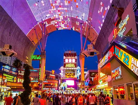 Fremont Street Experience In Downtown Las Vegas — Sian Victoria