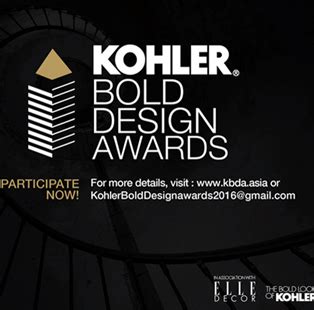 Kohler Bold Design Awards: Entries now open!