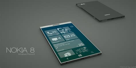 Nokia 8 Windows Phone 8 Concept Is Incredibly Thin And Elegant