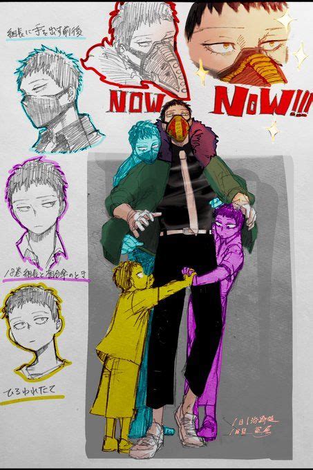 Overhaul Kai Chisaki Hero Academia Characters Drawing Reference