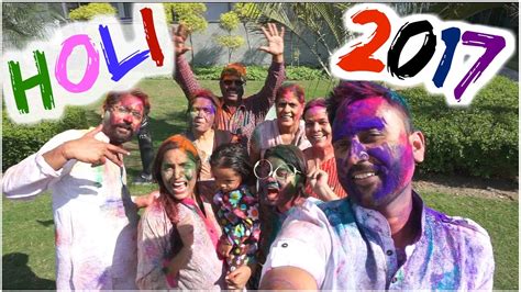 Lets Play Holi A Day In My Life Shrutiarjunanand Youtube