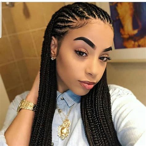 These hair braid styles never damage your hair. Inspired Cornrow Hairstyles for 2020 - style you 7