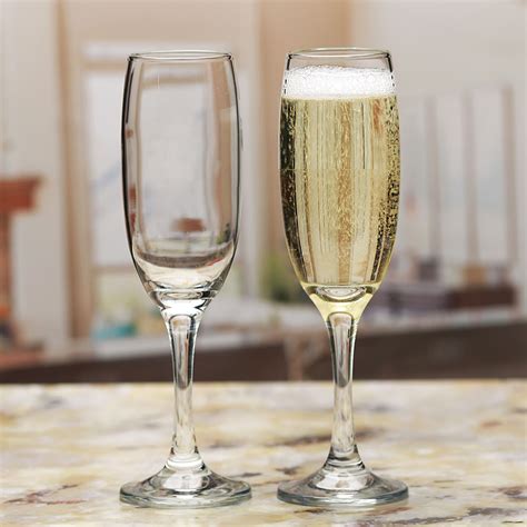 7oz Champagne Flute Glass At Home