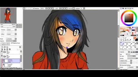 Drawing Me As An Anime Character ♥ Youtube