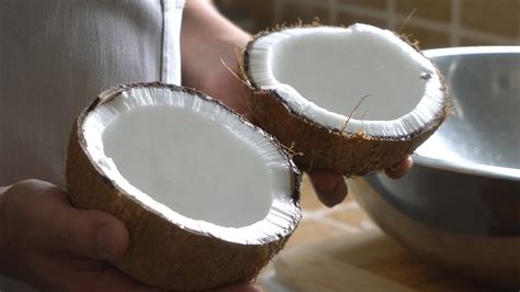 How To Crack Open And Milk A Coconut Sunset Youtube