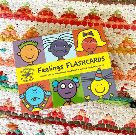 Todd Parr Feelings Flash Cards Kids Learning Flash Cards Childrens