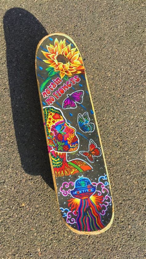 Custom Skateboard Griptape Skateboard Art Design Skateboard Deck Art