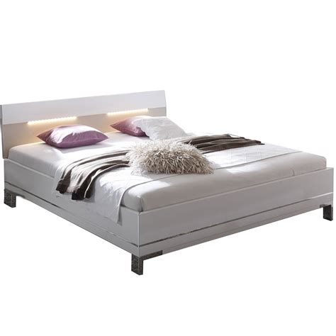 Bitte vereinbaren sie einen termin unter. Staud Möbel Sinfonie Plus Bett in Komforthöhe mit Kopfteil 2 mit LED Beleuchtung in Dekor weiß ...