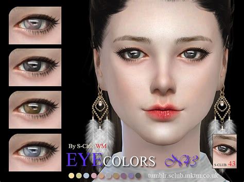Eyecolors For All Age Enjoy Thank You Found In Tsr Category Sims 4