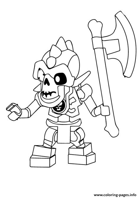 Ninjago Nuckal Coloring page Printable