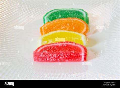Passover Fruit Slices Candy Stock Photo Alamy