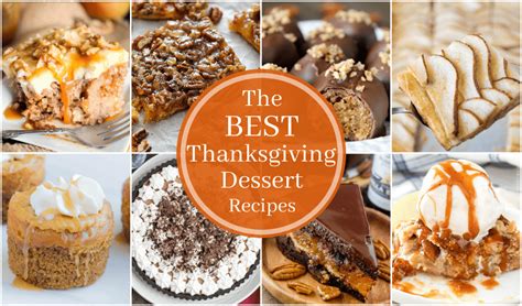 We've rounded up our best thanksgiving dessert recipes to end your holiday meal on a sweet note. 15+ of the Best Thanksgiving Desserts! - Yummy Healthy Easy