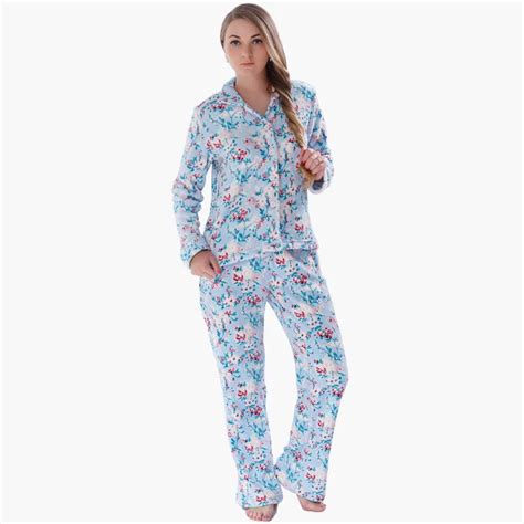 Female Winter Warm Sleepwear Pyjamas Women Plus Size Pajamas Suits