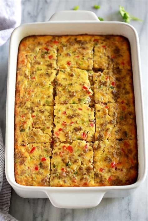 Christmas breakfast casserole recipe from taste of home. Breakfast Casserole | Recipe | Breakfast casserole easy, Breakfast recipes casserole, Breakfast ...