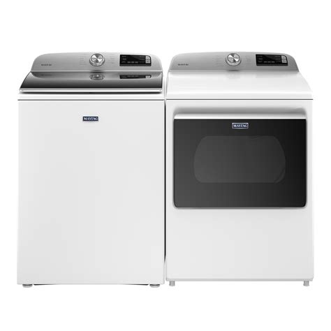 Maytag Smart 47 Cuft Top Load Washer And Electric Dryer Pair With