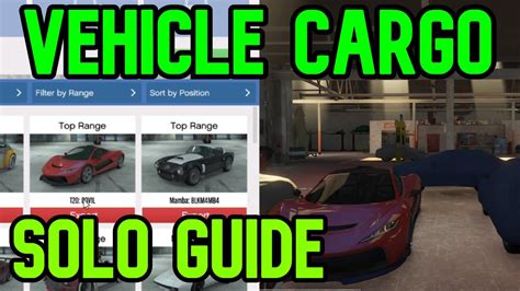 Gta 5 Vehicle Cargo Solo Guide Best Vehicle Warehouse Location To Buy