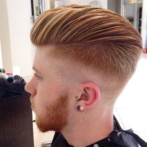 What is a pompadour haircut? Amazing Skin Fade Pompadour by James Beaumont
