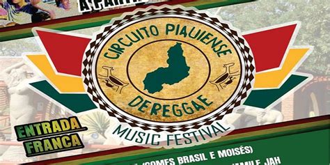 Teresina vira a capital do reggae amanhã com a ª edição do Circuito Piauiense de Reggae