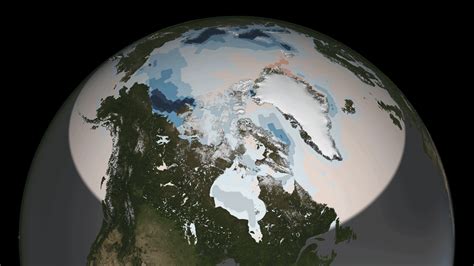 The Earth Is Covered In Snow And Ice
