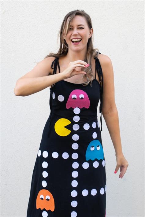 Unique 80s Pac Man Dress Costumes For Women