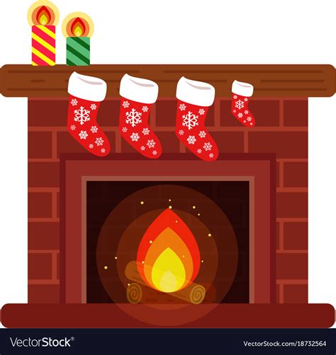 Christmas Stockings Fireplace